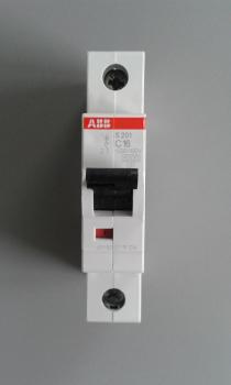 ABB Leitungsschutzschalter S201-C16 1-polig C16A 6kA